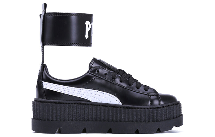 (WMNS) PUMA Fenty x Ankle Strap Creeper 'Black' 366264-03