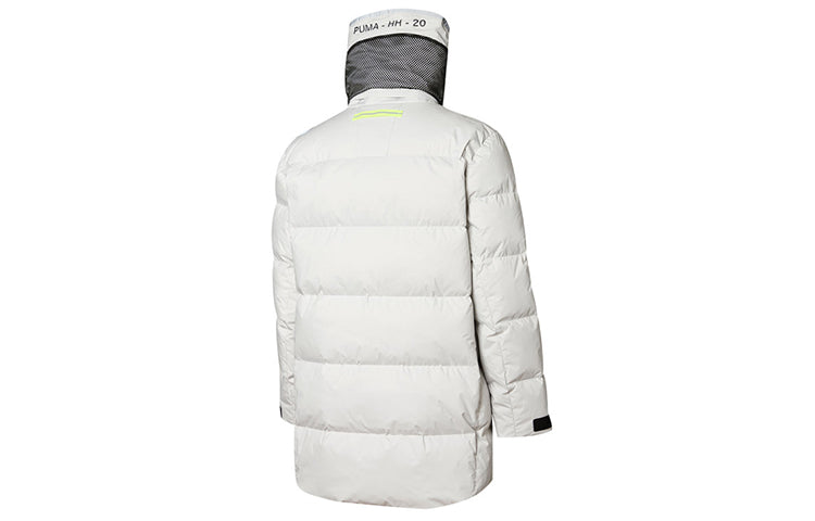 PUMA x Helly Hansen Tech Down Jacket 'White Black' 598276-95