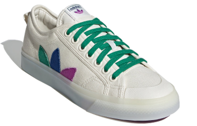 adidas originals Nizza Pride 'White Green Blue' FX3795