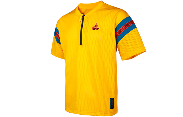 Nike Giannis NK SS Top Asia Sizing 'University Gold' CK6297-739
