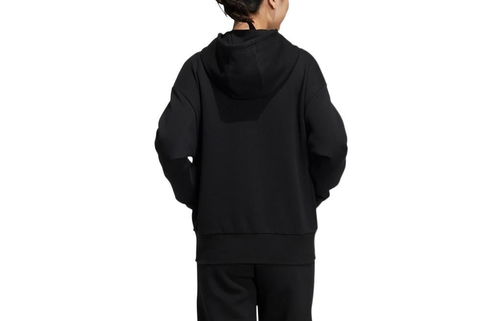 (WMNS) adidas Adi Logo Hoodie 'Black' HG1831