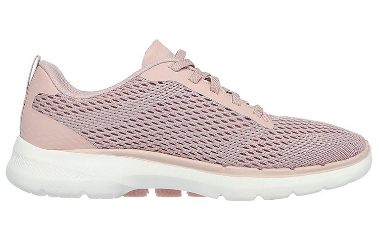 (WMNS) Skechers Go Walk 6 'Pink' 124512-MVE