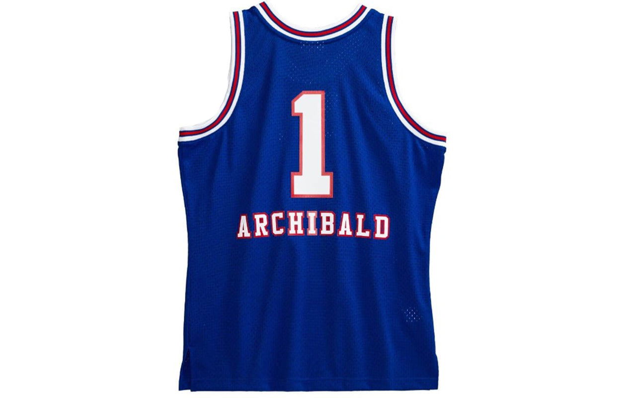 Mitchell & Ness NBA Swingman Nate Archibald Kansas City Kings 1975-76 Jersey SMJYLG19109-KCKROYA75NAR