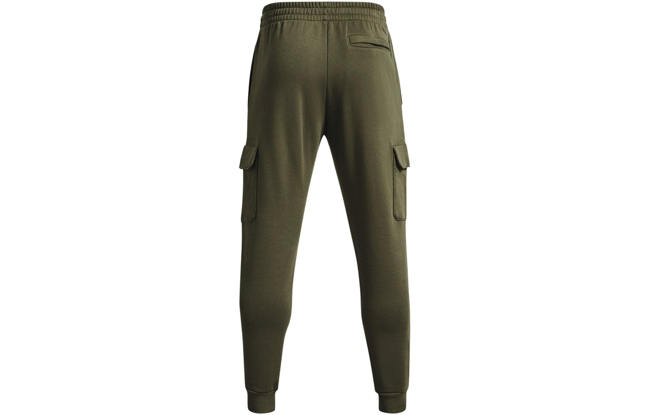 Under Armour Rival Fleece Cargo Joggers 'Olive Green' 1382134-390