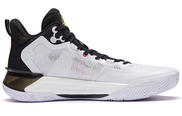 Li-Ning LiRen 3 'White Black Multi' ABAS091-1