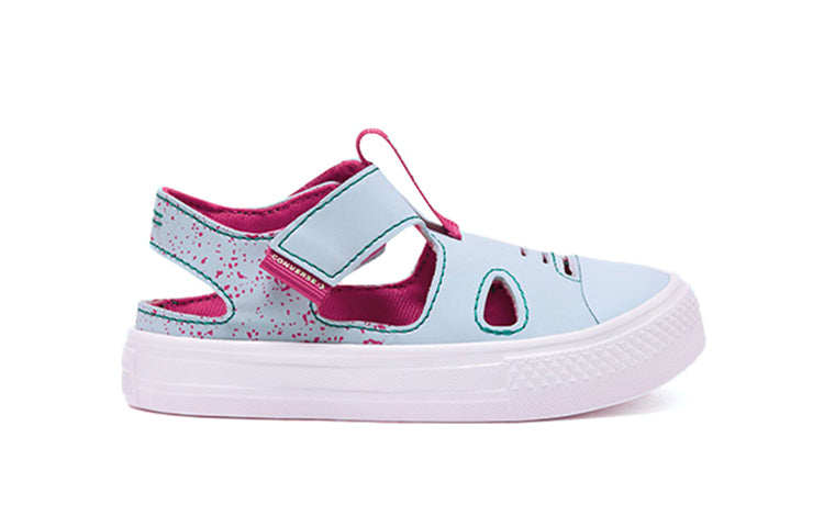 Converse Chuck Taylor All Star Toddler Light Blue/Red 767564C