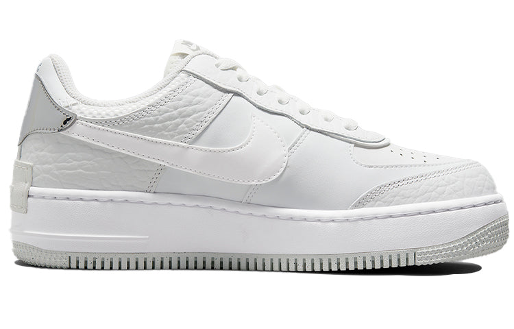 (WMNS) Nike Air Force 1 Shadow 'White Metallic Silver' DQ0837-100