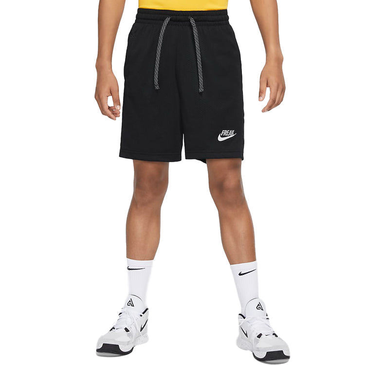 Nike Giannis Lacing Quick Dry Basketball Shorts 'Black' CK6213-010