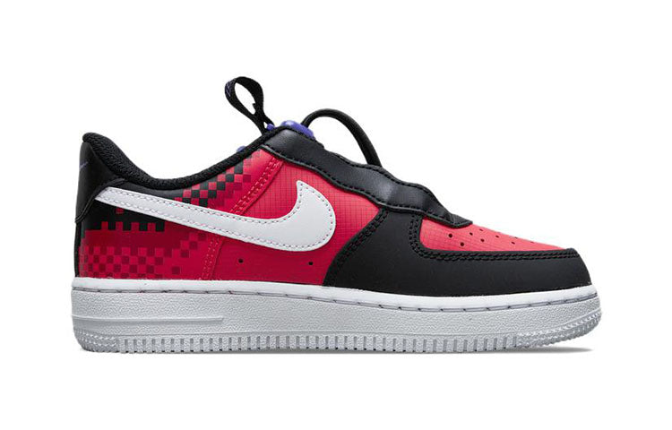 (PS) Nike Force 1 Toggle SE 'Black Red' DN3322-600