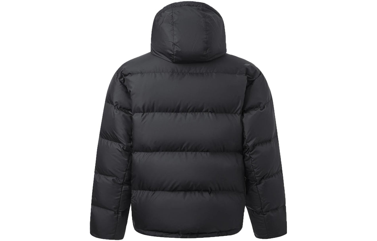 Li-Ning Way Of Wade Logo Down Hooded Jacket 'Black' AYMT155-1