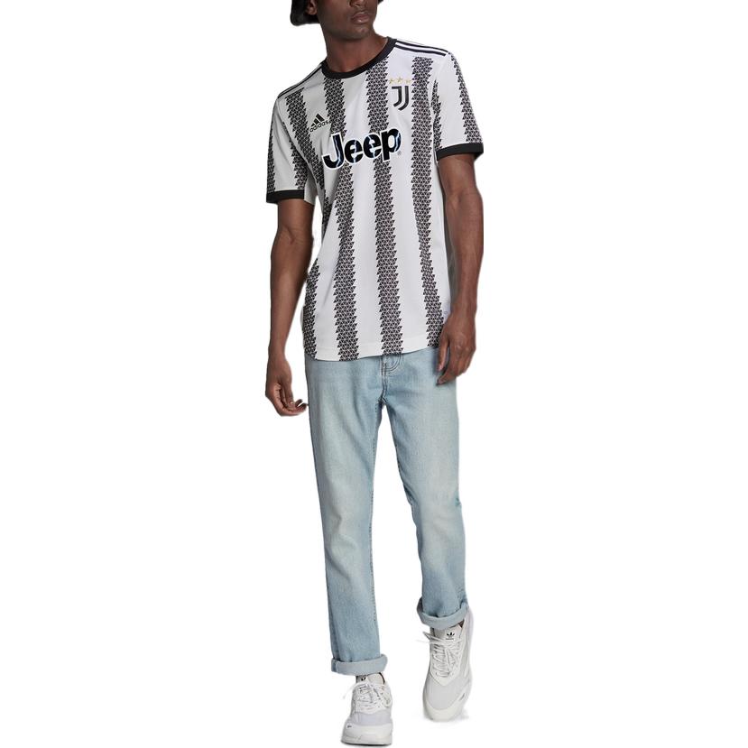 adidas Juventus 22/23 Home Authentic Jersey 'White' H38902