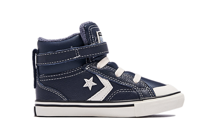 (TD) Converse Pro Blaze Strap High 'Leather & Heathered Knit - Lakeside Blue' 769320C