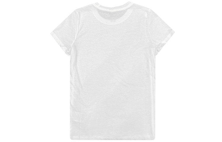 (WMNS) Nike Small Logo Short Sleeve 'White' DC0575-100