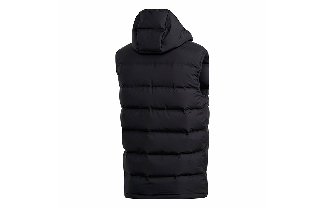 adidas Helionic Hooded Down Vest Men Black BQ2006