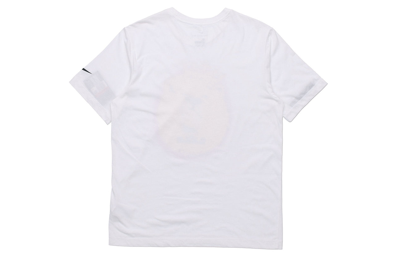 Nike LBJ Dry Tee James Printed TEE Men White BV8316-100
