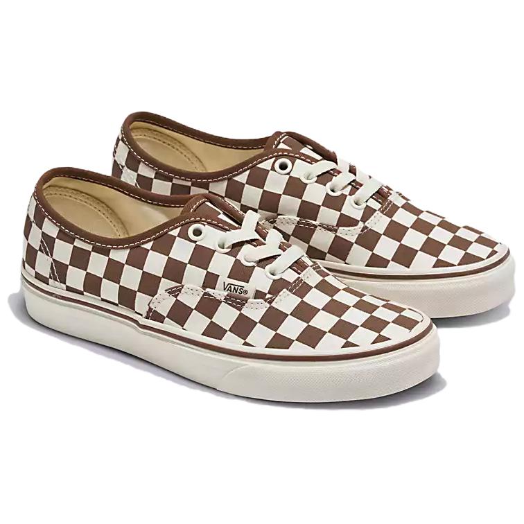 Vans Authentic Checkerboard 'White Brown' VN000BW5BRO