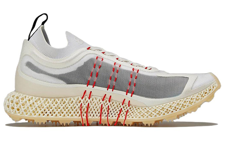 adidas Y-3 Runner Halo 4D 'Core White Red' GW4451