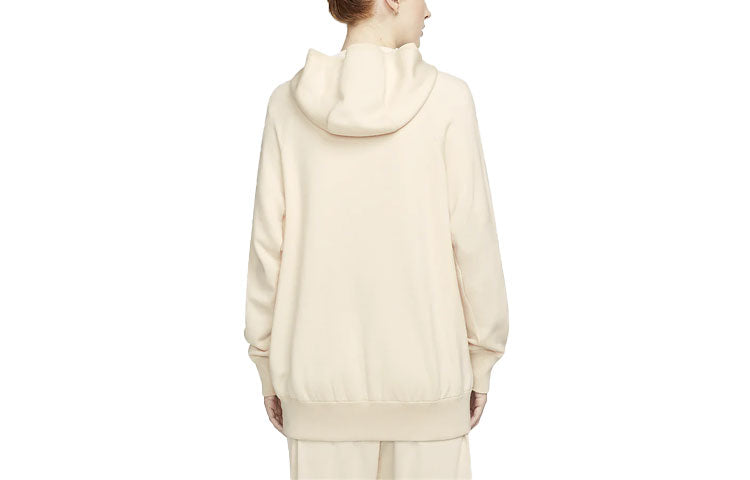 (WMNS) Nike Solid Color Knit Hoodie Yellow DM8944-790