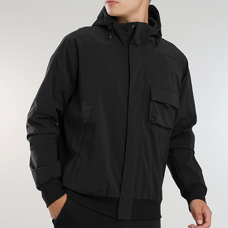 adidas Th Jkt South Casual Sports Jacket Men's Black GR6952