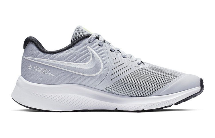 (GS) Nike Star Runner 2 'Grey White' AQ3542-005