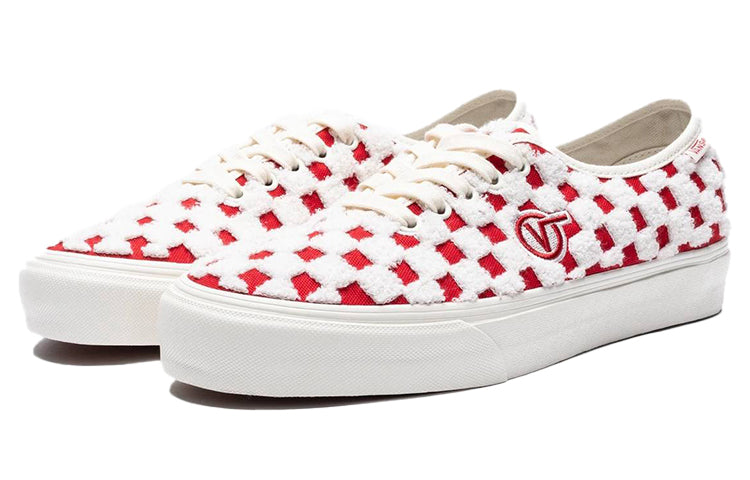 Vans Vault Authentic One-Piece LX Plaid Red/White VN0A5HTG42A