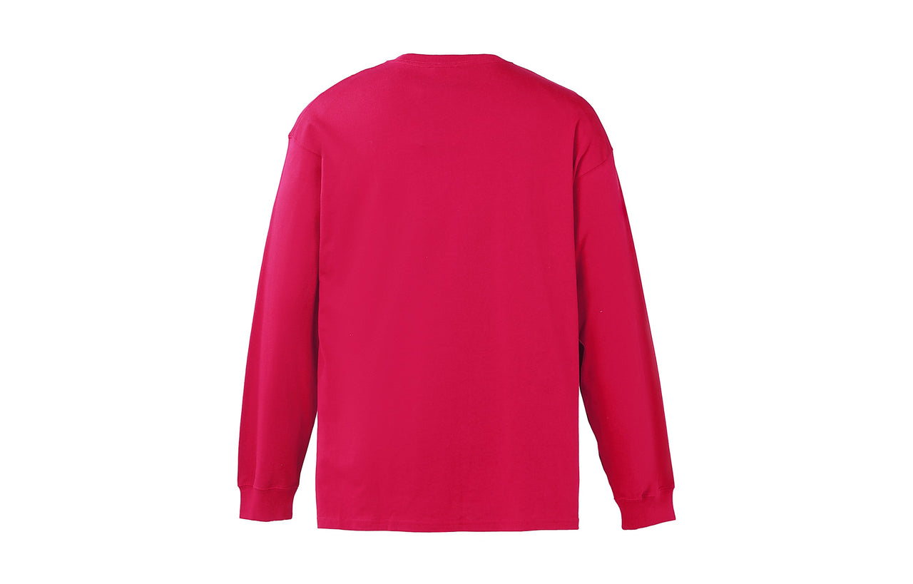Men's Nike ACG Logo Printing Sports Round Neck Long Sleeves Wine Red T-Shirt BQ7203-620