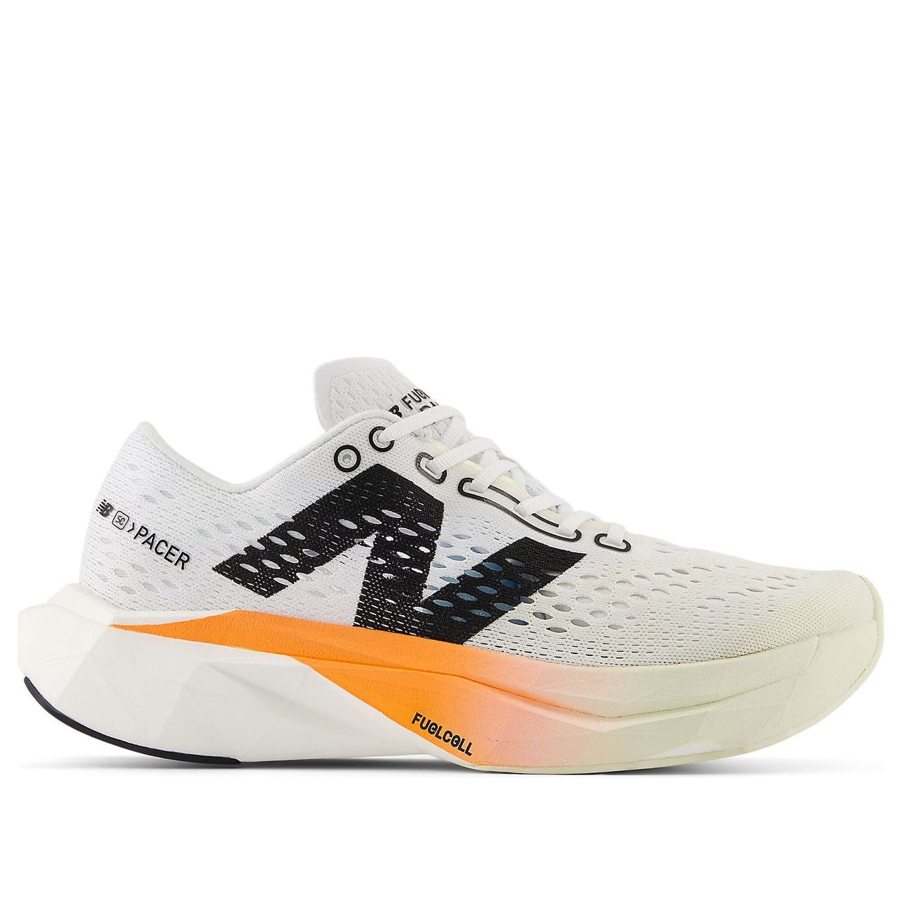 (WMNS) New Balance FuelCell SuperComp Pacer v2 'Hot Mango White' WFCRRCH2