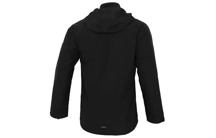 adidas 3 in 1 Wp Jkt Outdoor Sports Hooded Jacket Black GF0019