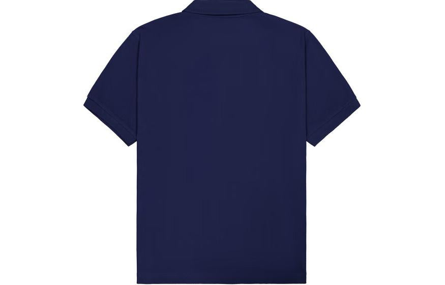 New Balance Cotton Polo T-shirt 'Navy' MT41503-NNY