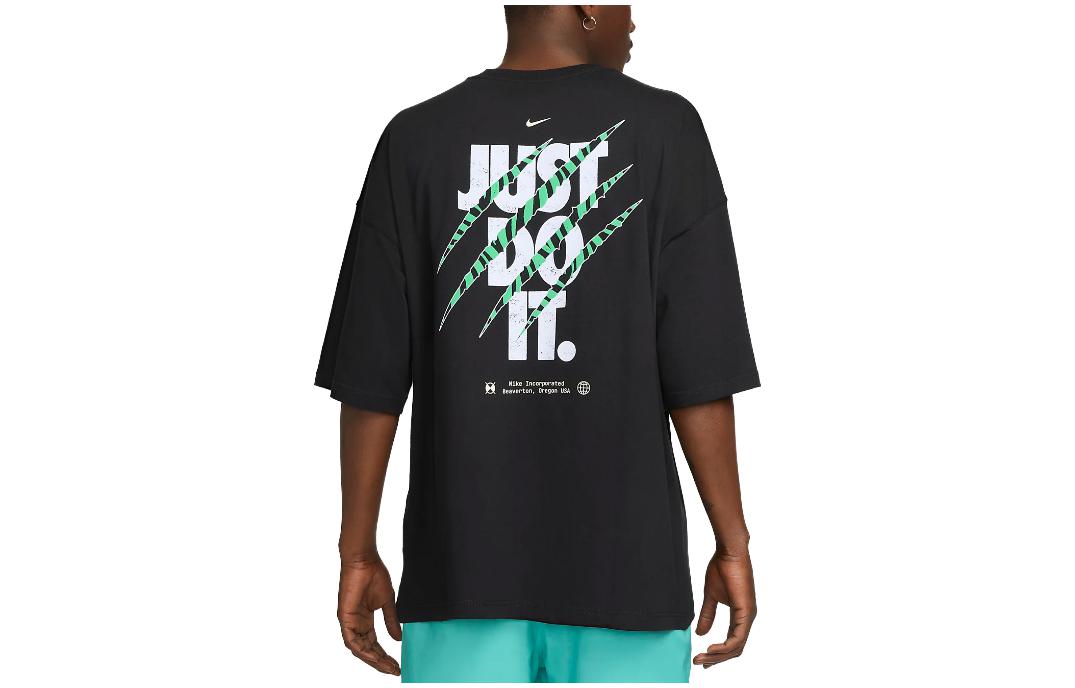 Nike Sportswear Swoosh T-Shirt 'Black' FB9817-010