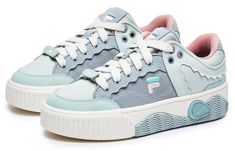 (WMNS) FILA FUSION Stack Skate Shoes 'Sky Blue' T12W232201FPQ