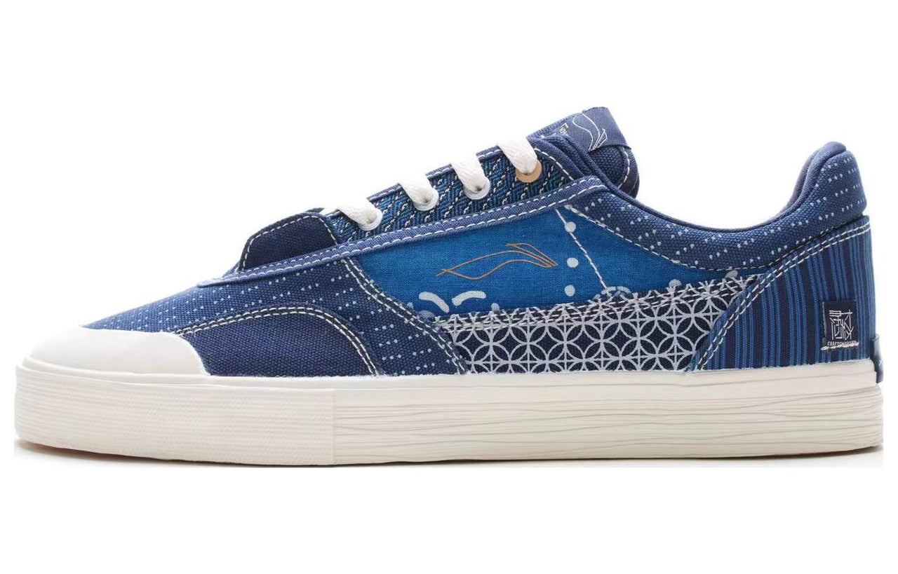(WMNS) Li-Ning Wave Pro Low 50/50 'Blue White' AECS082-1