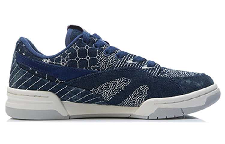 (WMNS) Li-Ning 937 Deluxe Low 'Navy White' AGBR074-1