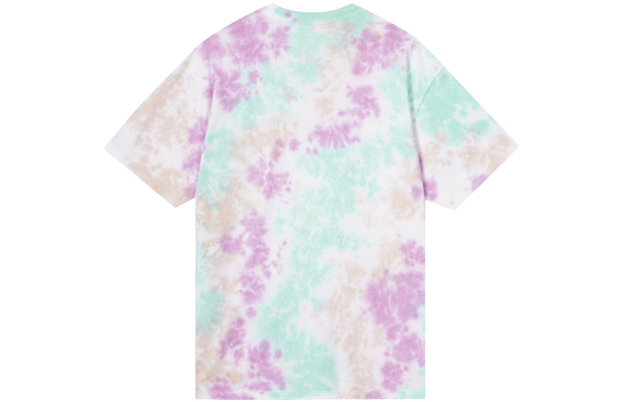 Nike Sportswear Sports Loose Tie Dye Printing Round Neck Short Sleeve DB6150-100