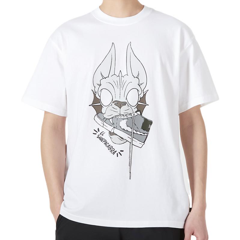 Men's Nike Pattern Printing Short Sleeve White T-Shirt DN7329-100
