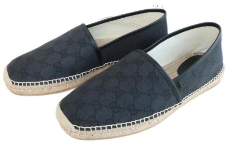 Gucci GG Flat Espadrille 'Blue' 466903-KQWM0-1948