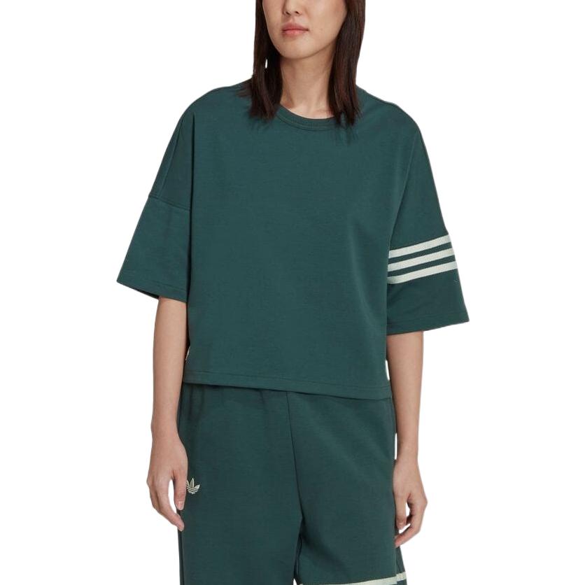 (WMNS) adidas Adicolor Neuclassics T-Shirt 'Green' HS6774