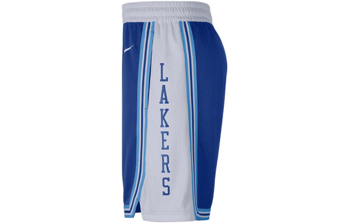 Nike Casual Sports Basketball Shorts 20-21 Season Lakers Blue CN1029-495