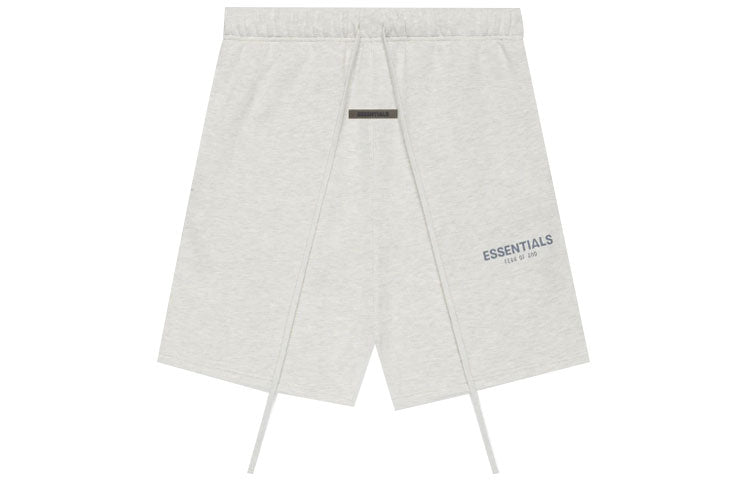 Fear of God Essentials SS21 Sweatshort 'Light Heather Oatmeal' FOG-SS21-603