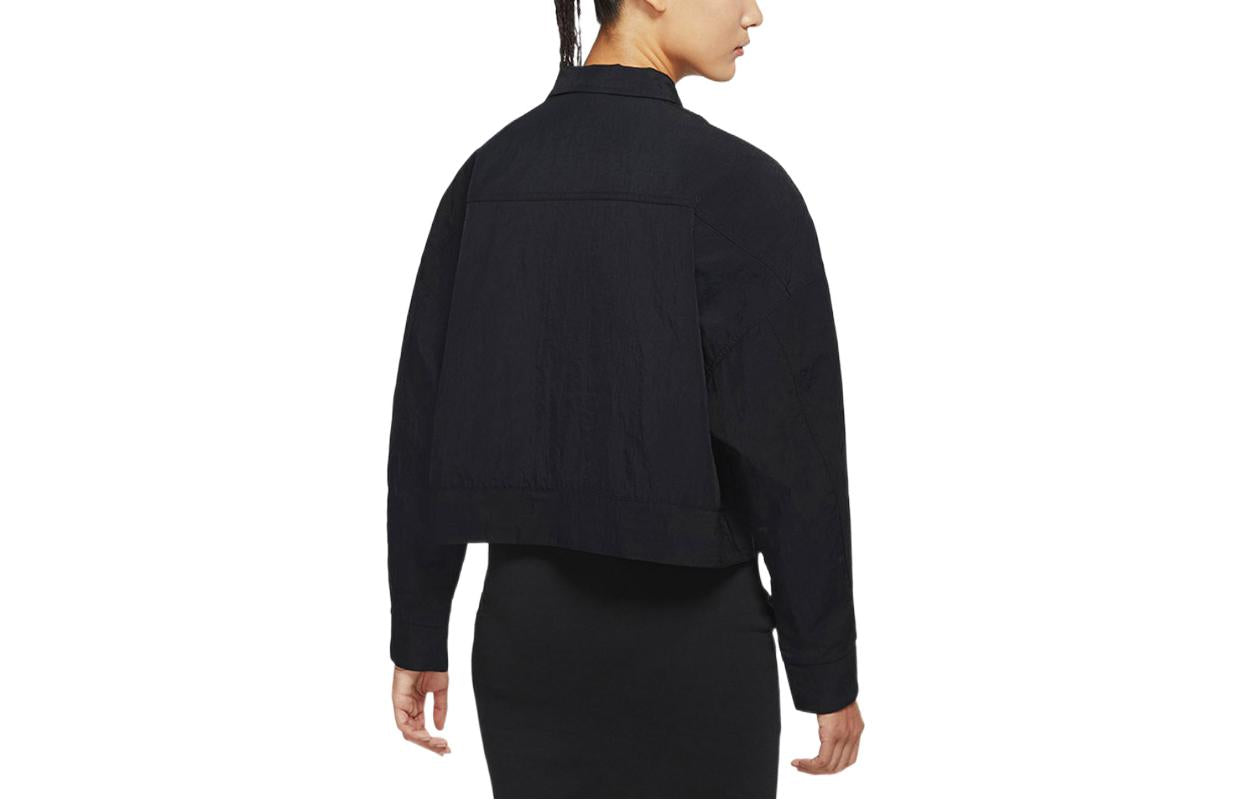 Nike SS22 Big Pocket Short Jacket Autumn Black DM6244-010