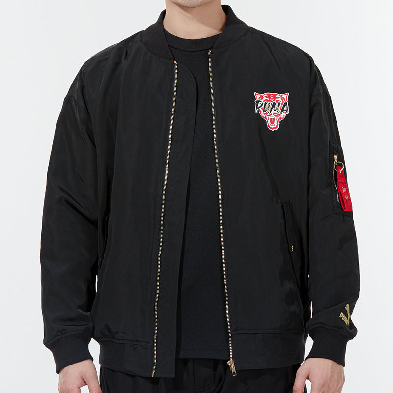 PUMA Athleisure Casual Sports Windproof Jacket Black 534668-01