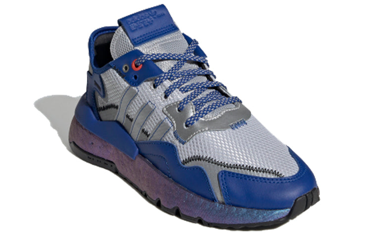 (WMNS)adidas Nite Jogger 'Silver Metallic Royal Blue' EG3360