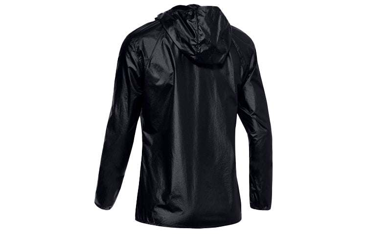 (WMNS) Under Armour OD Impasse Wind Jacket 'Black' 1350955-001