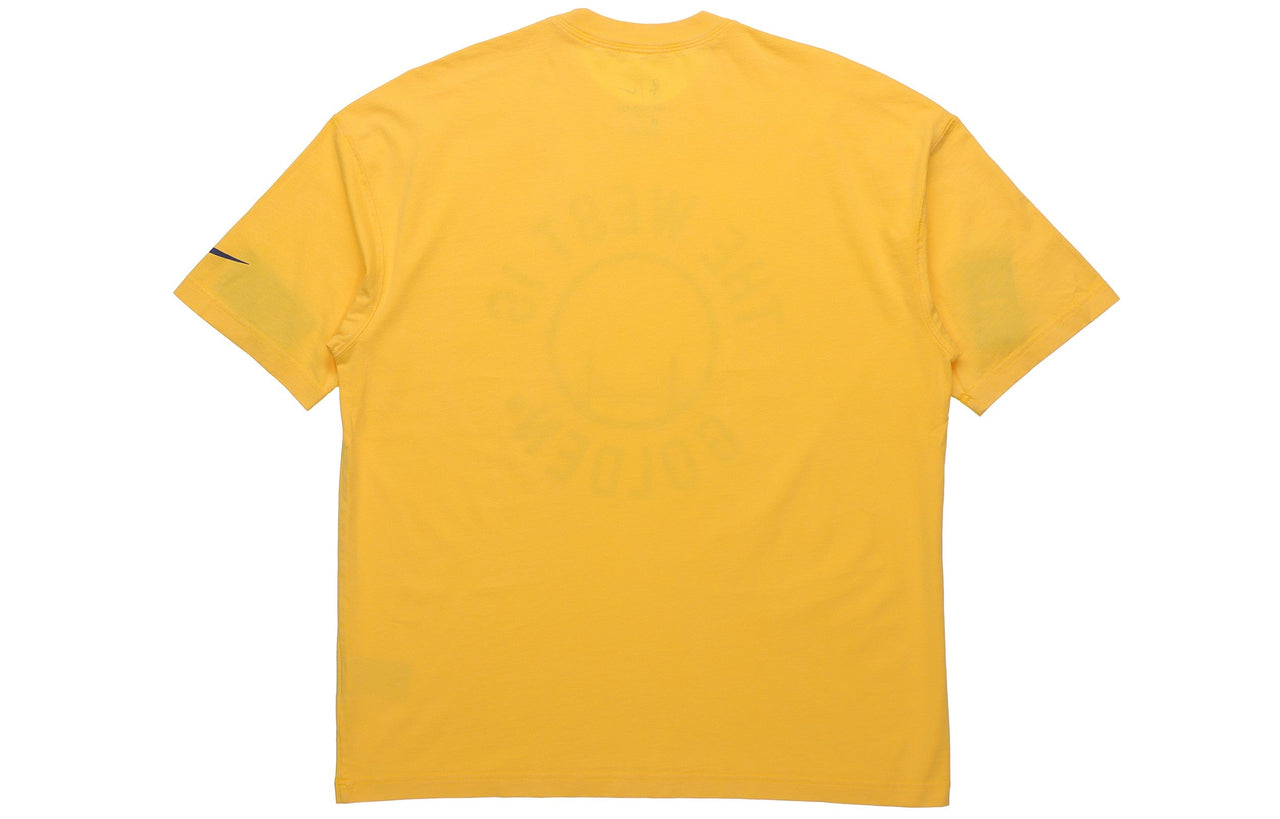 Nike Golden State Warriors NBA Short Sleeve Yellow AT2322-728