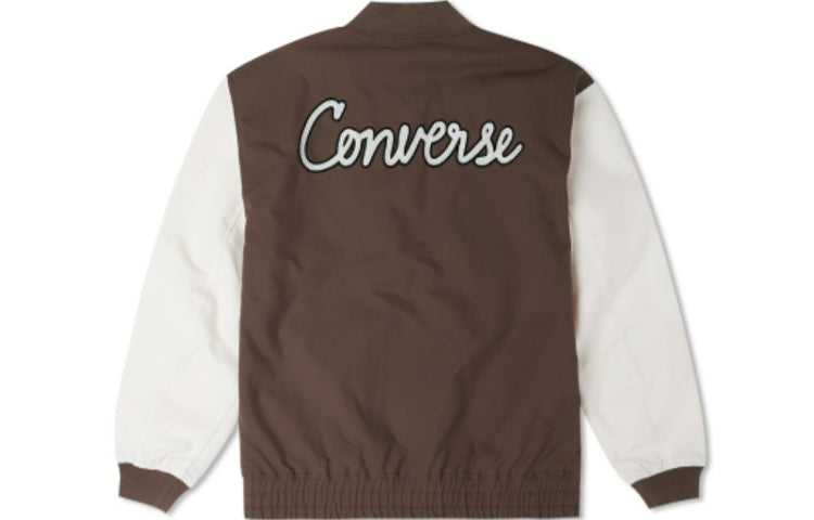 Converse Chain Stitch Woven Jacket 'Earthy Brown' 10025514-A01