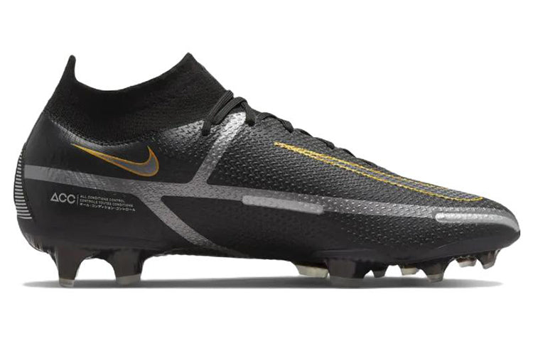 Nike Phantom GT2 Elite DF FG 'Black Metallic Gold' CZ9889-007