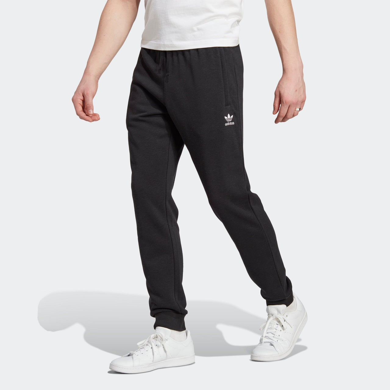 adidas Originals Essentials+ Made with Hemp Sweat Pants 'Black' HR8616