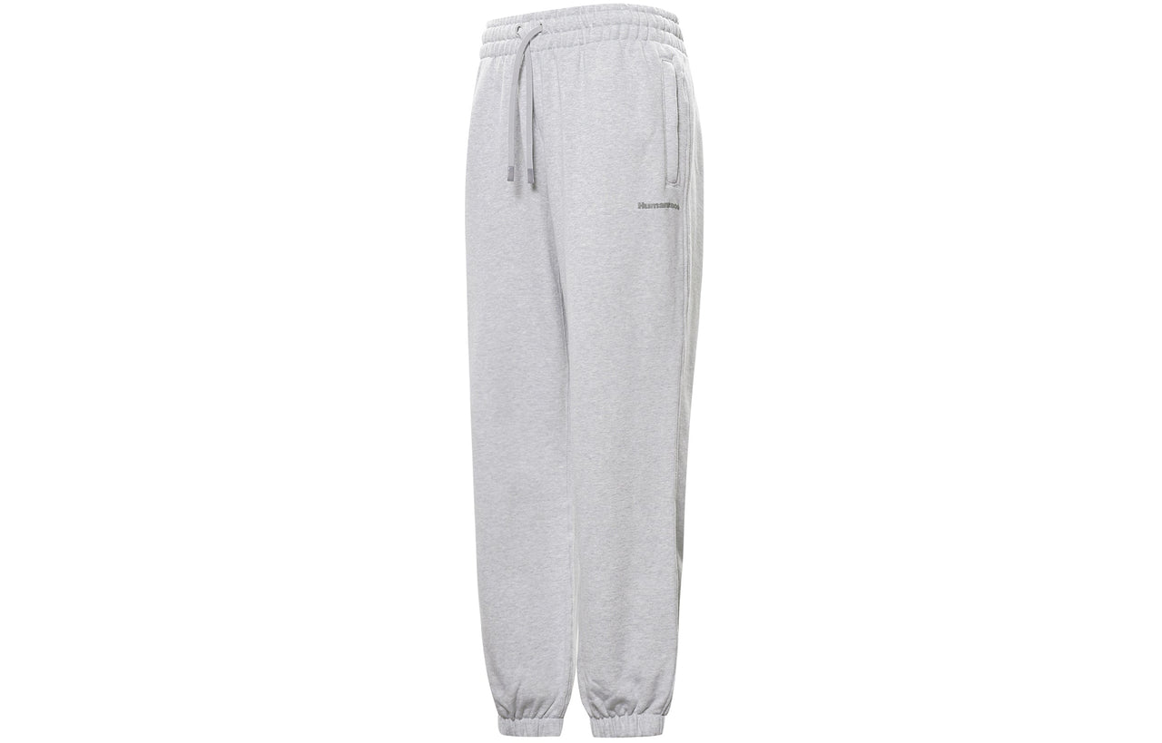 adidas x Pharrell Humanrace Small Logo Sweatpants 'Grey' HG2687