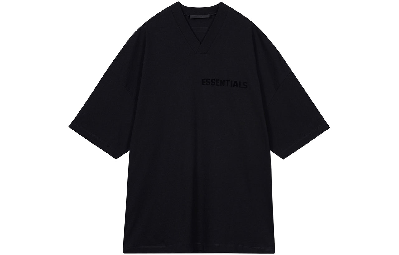 Fear of God Essentials SS23 V-Neck Tee 'Jet Black' 125SP234116F