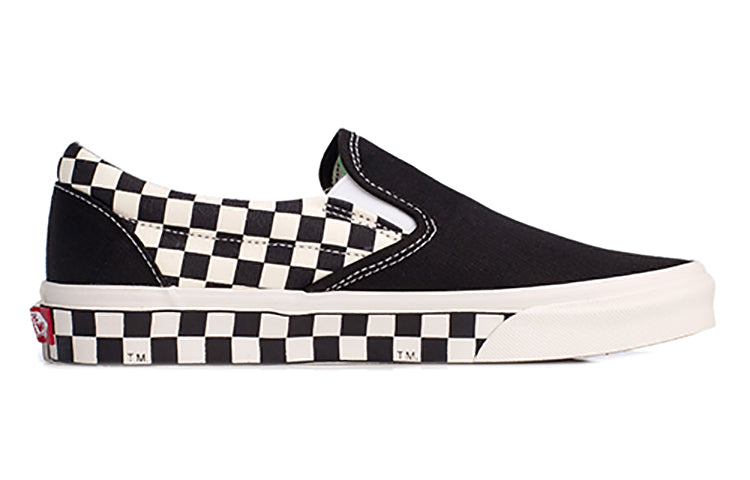 Vans Classic Slip-On 'Sidewall Check - Black' VN0A38F7RA9